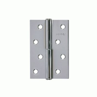 Петля дверная 2 шт Аллюр 2543 L1-RH-CP хром П 100х70