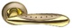 Ручка раздельная Armadillo (Армадилло) Corvus LD35-1AB/GP-7 бронза/золото