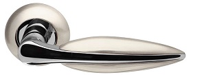 Ручка раздельная Armadillo (Армадилло) Lacerta LD58-1SN/CP-3 матовый никель/хром