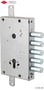 Корпус Cisa (Чиза) врезного замка REVOLUTION PRO 56.505.48 тех. упаковка