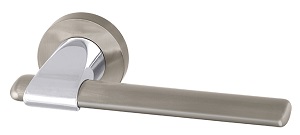 Ручка раздельная Armadillo (Армадилло) AJAX URB1 SN/CP/SN-12 Матовый никель/Хром/Матовый никель