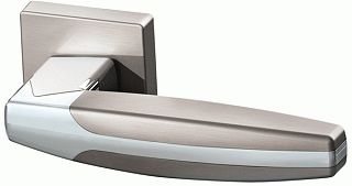 Ручка раздельная ARMADILLO ARC USQ2 SN/CP/SN-12 Матовый никель/хром/матовый никель