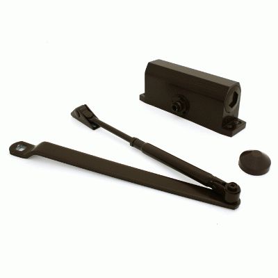 Доводчик дверной NOTEDO DC-100 BROWN до 100кг корич. (10)