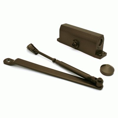 Доводчик дверной NOTEDO DC-120 BRONZE до 120кг бронза (10)