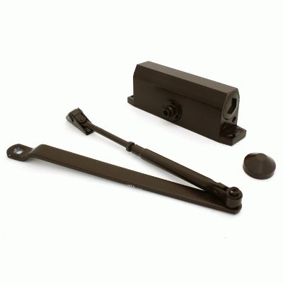 Доводчик дверной NOTEDO DC-120 BROWN до 120кг корич. (10)