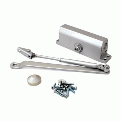 Доводчик дверной NOTEDO DC-120 SILVER до 120кг сереб. (10)
