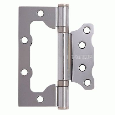 Петля накладная Стандарт без врезки 1 шт 100х75 2BB CP 2,5мм хром
