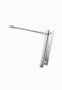 Доводчик дверной пружинный NOTEDO DS-16 сереб. до 20 кг.БЛИСТЕР (30)