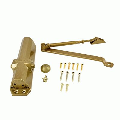 Доводчик дверной NOTEDO DC-095 GOLD 60-120кг золото EN3-EN5 (10)